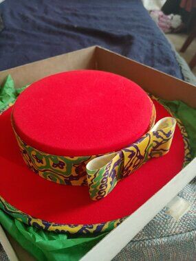 Vintage Amarige De Givenchy Bolero hat Packaging only In Box Very Rare